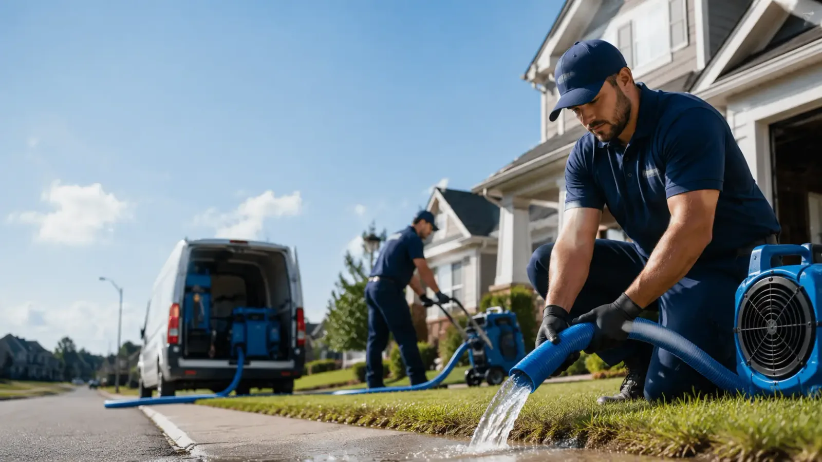 Flood Damage Restoration in Winston, NM